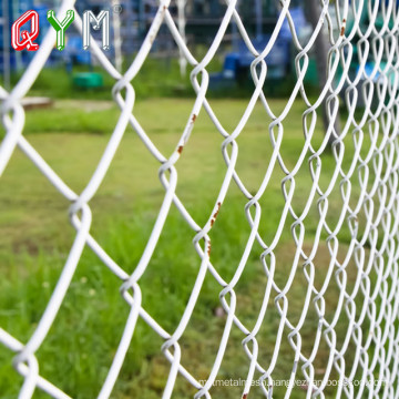 Galvanized Chain Link Fence Angle Post Diamond Mesh Wire Fence